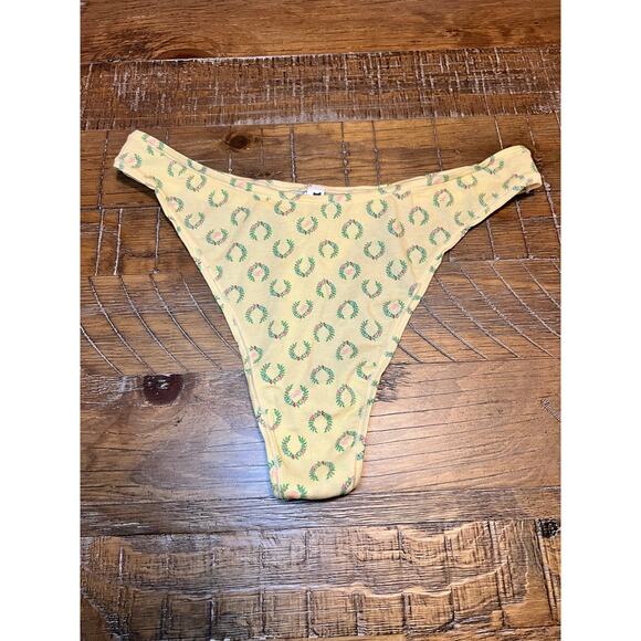 Victoria's Secret Pink Other - NWT Victoria’s Secret PINK Thong Panty Novelty Wreath Print Size XXL Spring